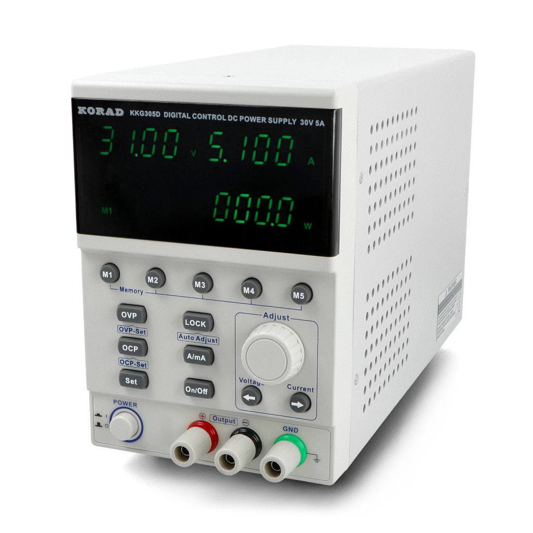 Laboratorní zdroj Korad KKG305D 0-30V 0-5A