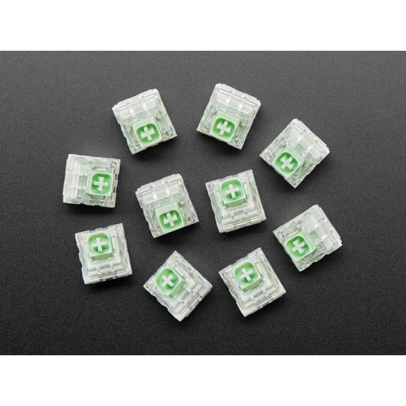 Kailh Mechanical Key Switches - Thick Click Jade Box - 10 pack