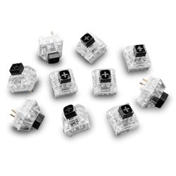 Kailh Mechanical Key Switches - Linear Black - 10 pack - Cherry