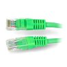 Patchcord Ethernet UTP 5e 1,5 m - zelený - zdjęcie 1