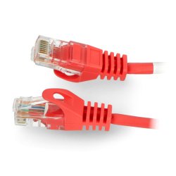 Lanberg Ethernet Patchcord UTP 5e 2m - červený