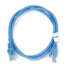 Lanberg Ethernet Patchcord UTP 6 1m - modrý - zdjęcie 2