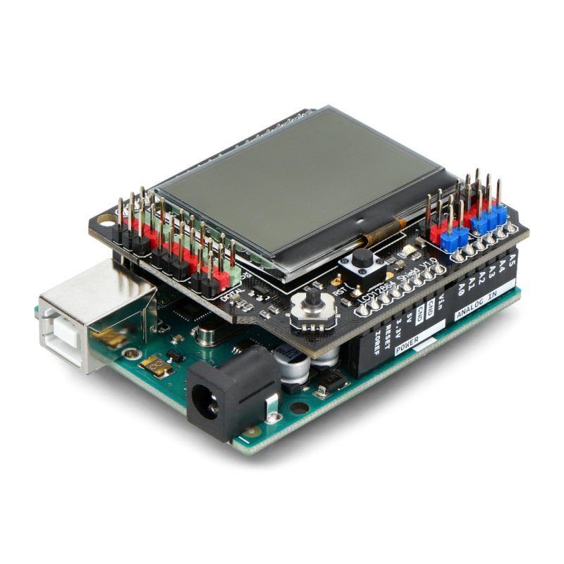 Štítek DFRobot LCD12864 pro Arduino