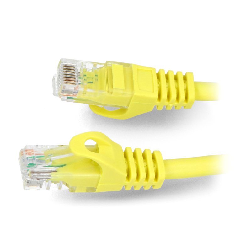 Lanberg Ethernet Patchcord U / UTP kat. 6 - 5m - žlutý