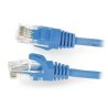 Lanberg Ethernet Patchcord UTP 5e 0,25m - modrý - zdjęcie 1