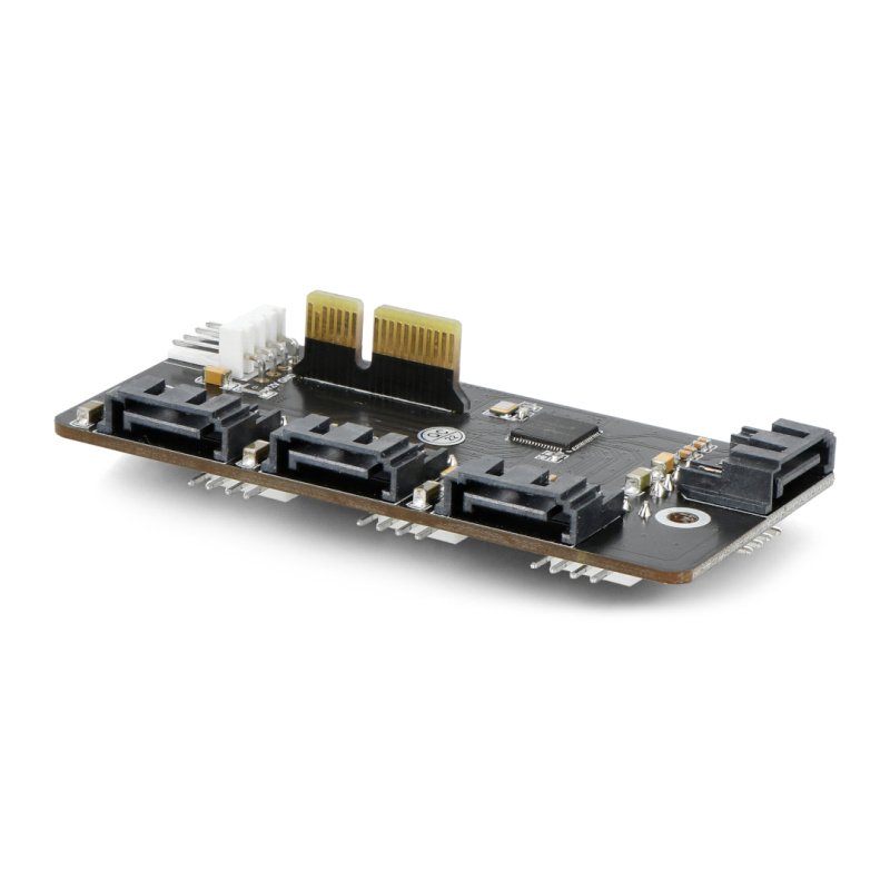 PCIe TO 4-Ch SATA 3.0 Expander, 6Gpbs High-speed SATA