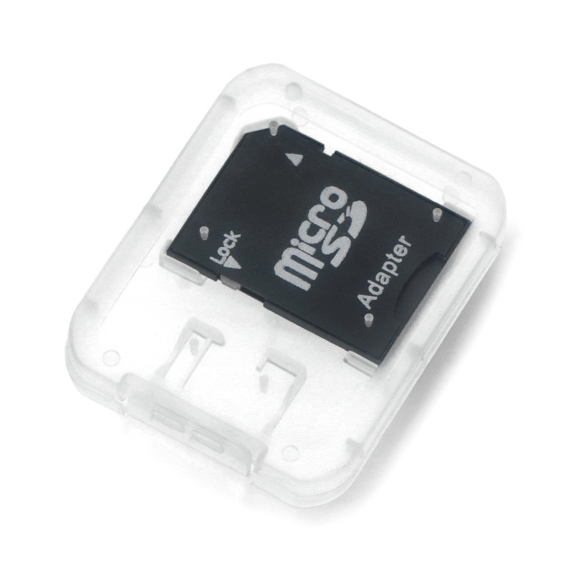 Pouzdro na paměťovou kartu SD + adaptér