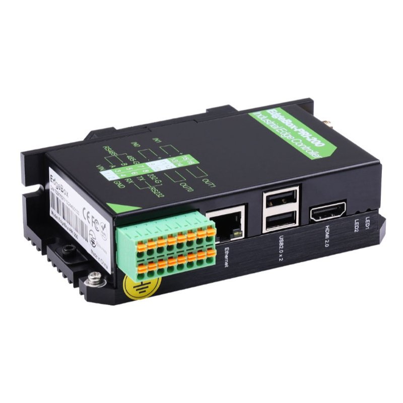 EdgeBox RPi 200 - Industrial Edge Controller 2GB RAM, 8GB eMMC