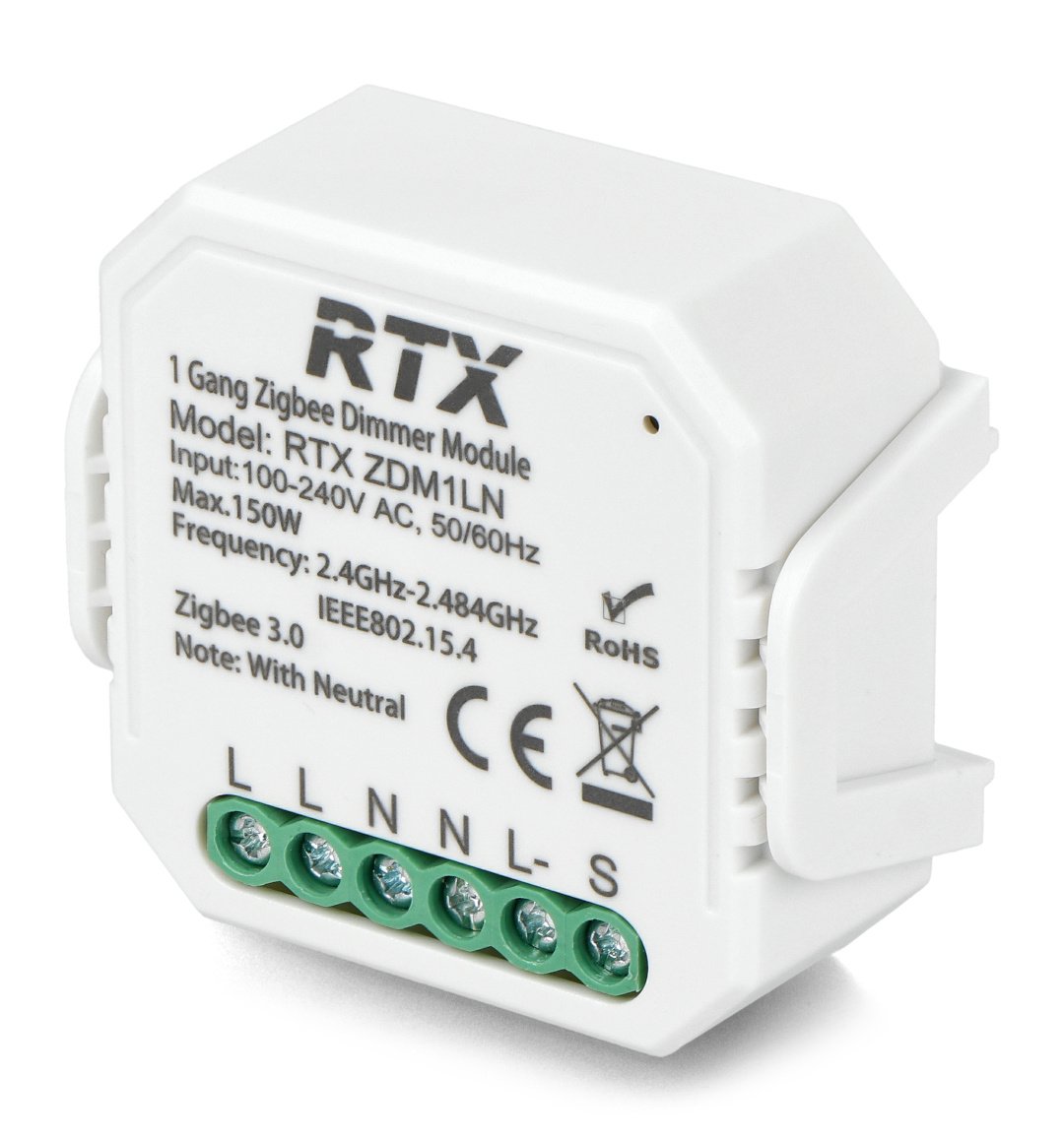 Regulátor osvětlení RTX ZDM1LN ZigBee Tuya ZIG-DM