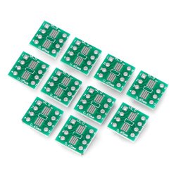 Adaptér SOP na DIP 8pinový - 10ks