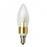 LED žárovka ART, čirá, svíčka, E14, 3 W, 320 lm - zdjęcie 1