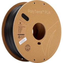 PolyTerra™ PLA (1.75 mm, 1 kg) (Charcoal Black)