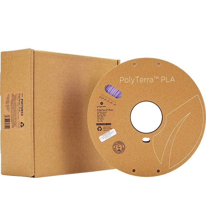 PolyTerra™ PLA (1.75 mm, 1 kg) (Lavender Purple)