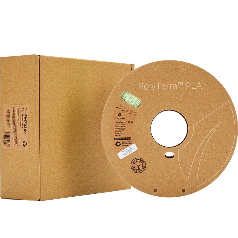 PolyTerra™ PLA (1.75 mm, 1 kg)(Mint)
