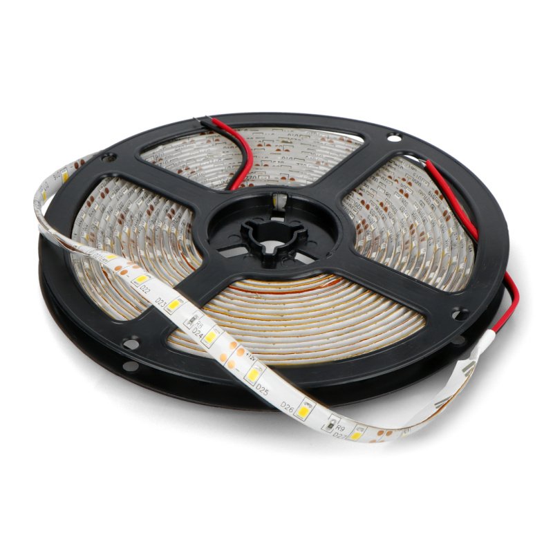 LED pásek SMD2835 IP65 4,8W, 60 LED / m, 8mm, teplá barva - 5m