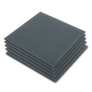 Plexi dymiona grafit 3mm - 200x200 - 5szt