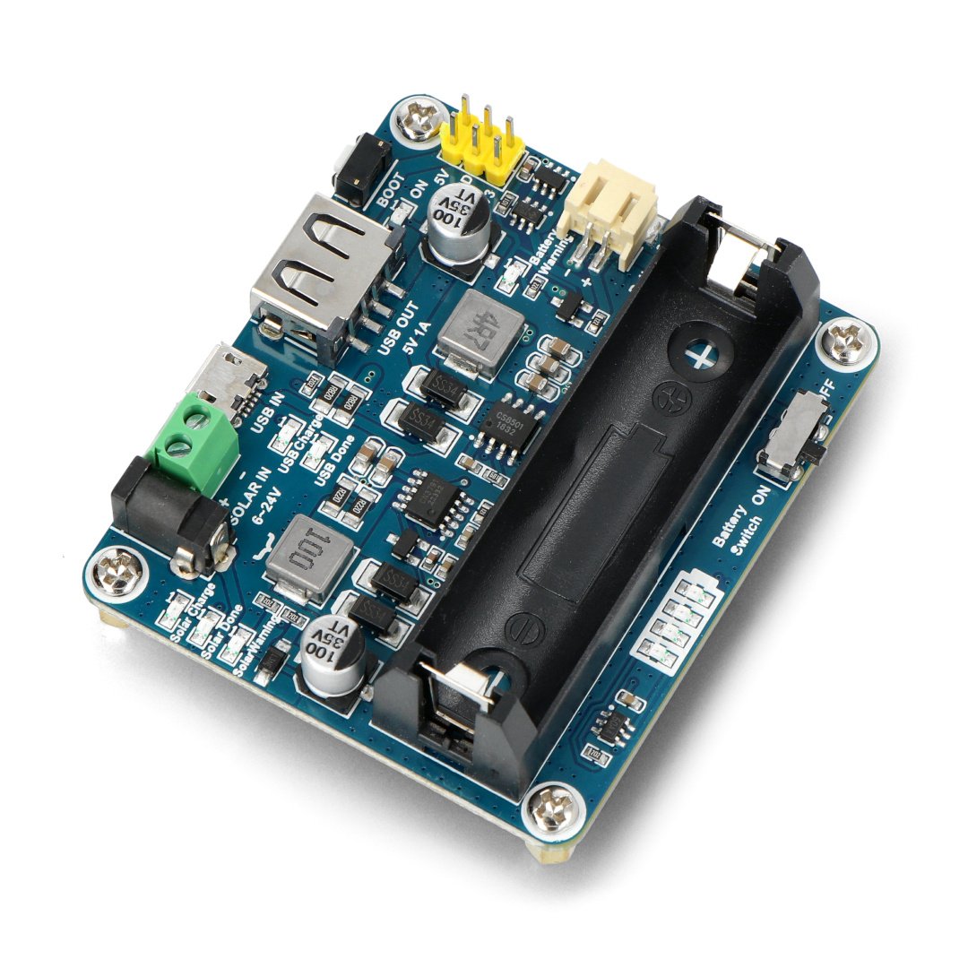 Modul pro správu solární energie pro solární panel 6V-24V - Waveshare 16120