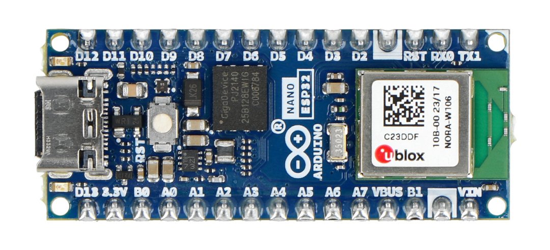 Arduino Nano ESP32 s konektory - ABX00083 Botland - obchod s robotikou