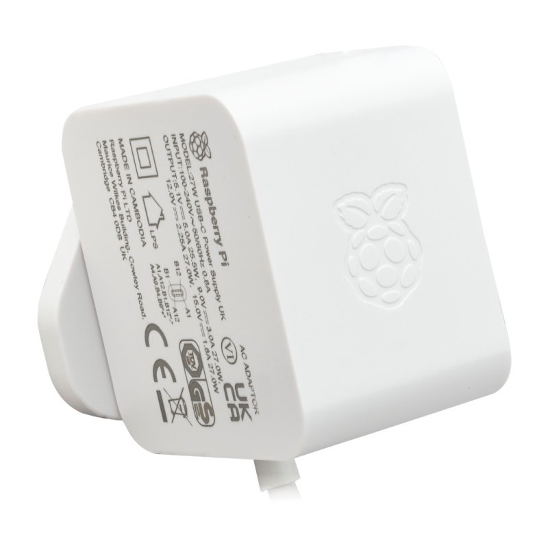27W USB-C PSU (EU, White)