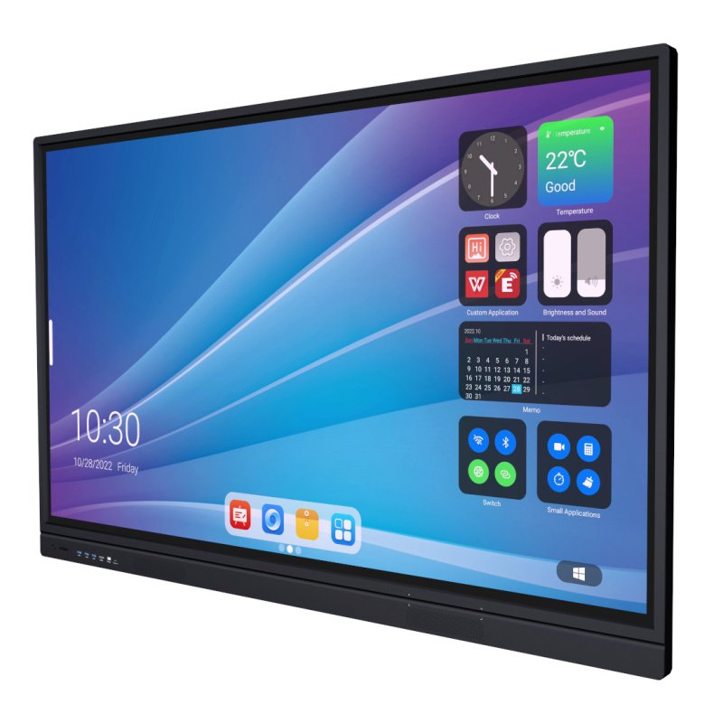 86'' interaktivní monitor – eBoard VE 8620TDQ PRO 4K SlimFrame