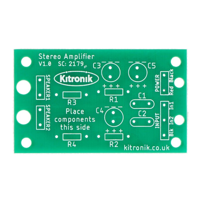 Kitronik Stereo Amplifier Kit