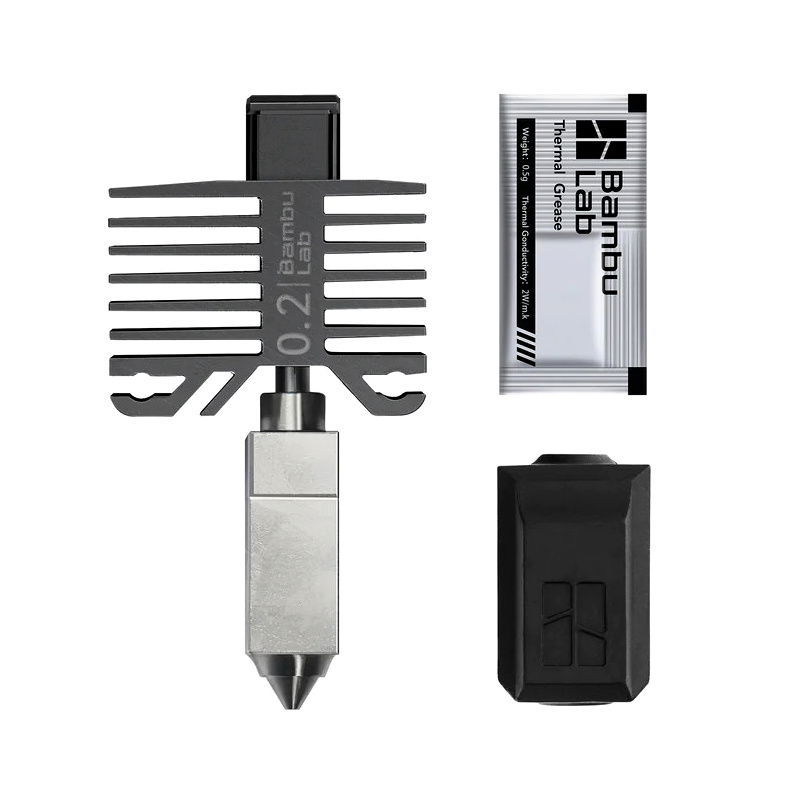 Hotend with Nozzle 0,2