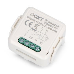 Tuya - jednokanálové mini relé 16A - ZigBee - Android/iOS aplikace OXT
