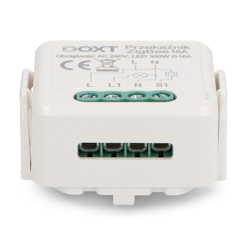 Moduł OXT mini przekaźnik 1 obwód 16A ZigBee TUYA SWTZ20