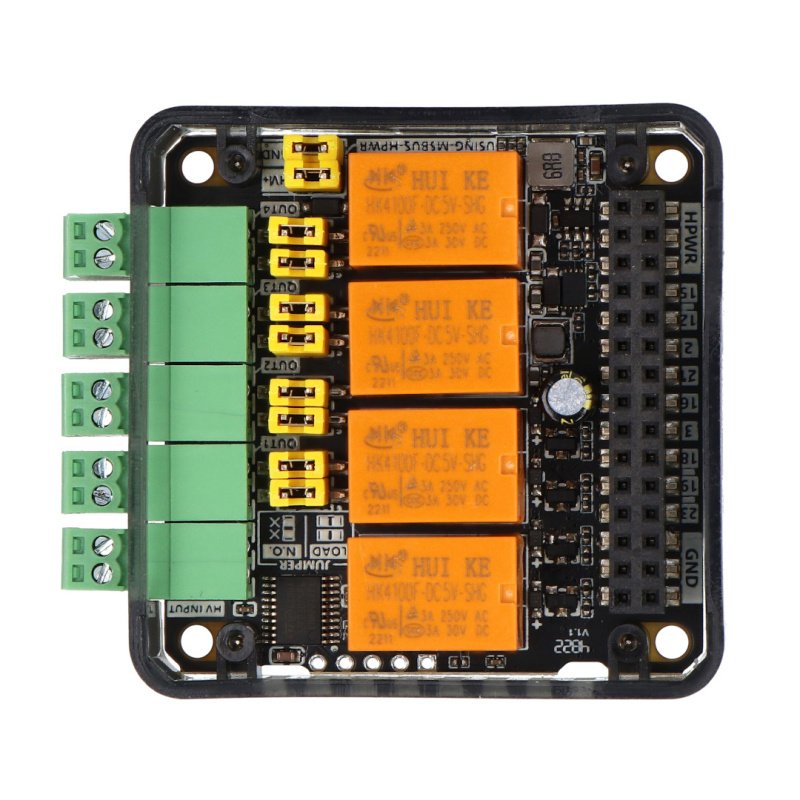 4-Channel Relay 13.2 Module V1.1 (STM32F030)
