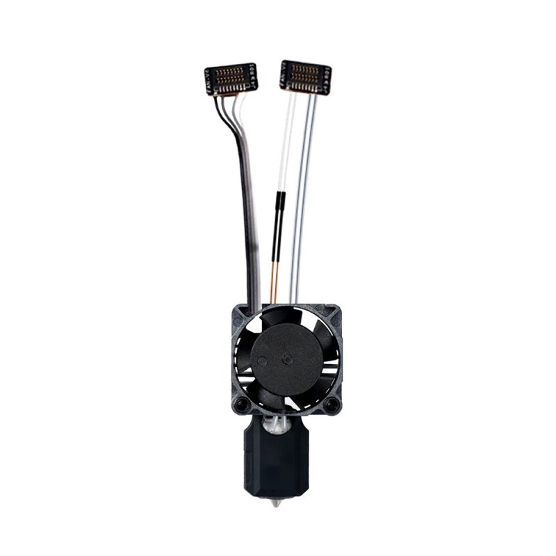 Complete hotend assembly with hardened steel nozzle 0.4mm - P1