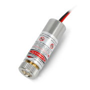 Laserová dioda 5mW červená 650nm 5V - tečka