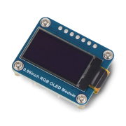 0.96inch RGB OLED Display Module, 64×128 Resolution, 65K