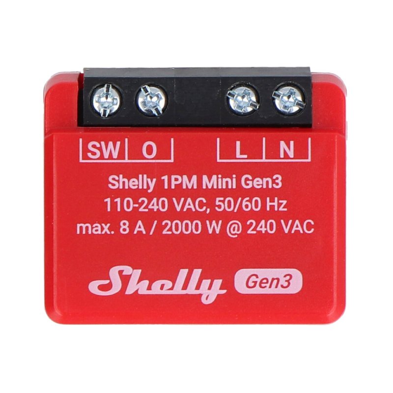 SHELLY 1PM MINI GEN3