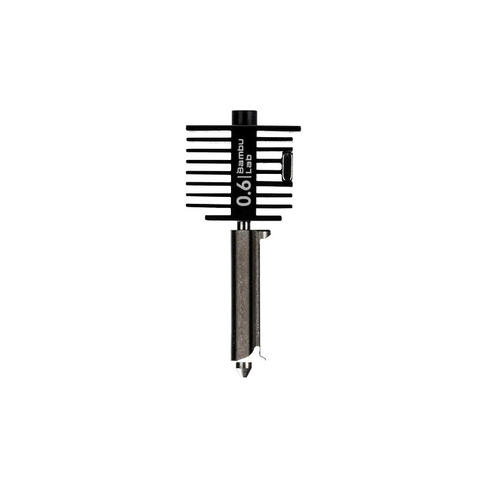 Hotend with hardened steel nozzle-0.6 mm