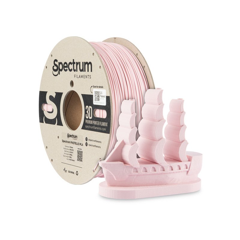 Filament Pastello PLA 1.75mm PINK PASTEL 1kg