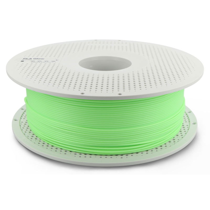 Bambu PLA Glow - Glow Green-with Bambu Reusable Spool
