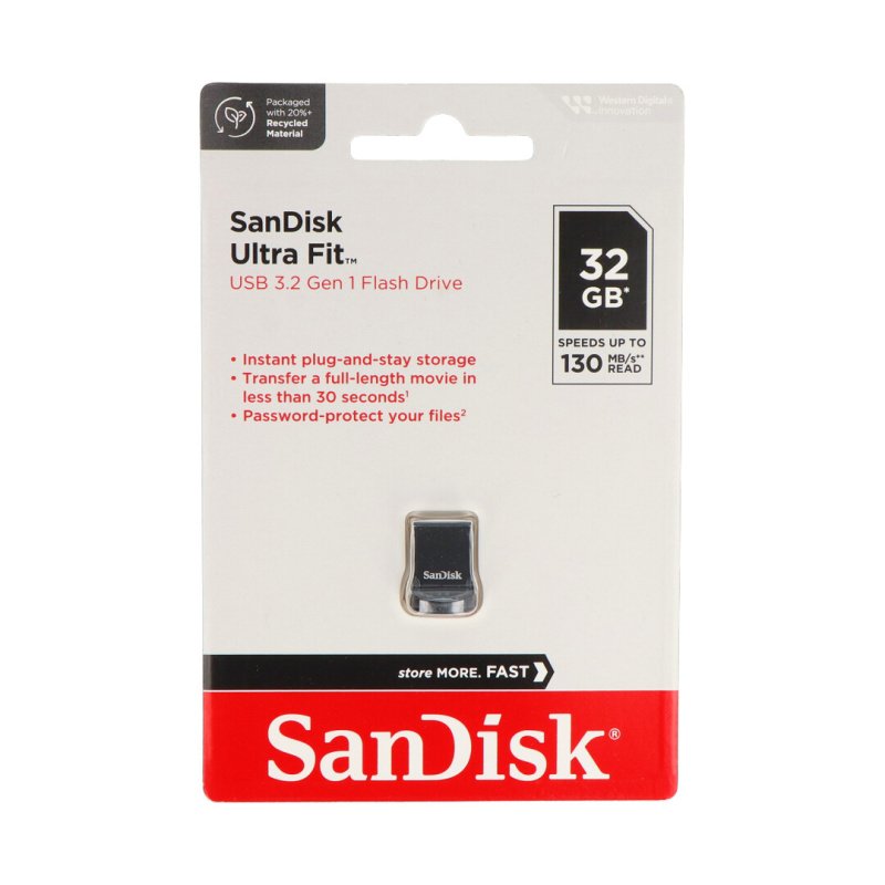 SanDisk Ultra Fit - USB 3.2 Pendrive 32 GB
