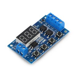 Tranzistorový spínač s nastavitelným zpožděním - 15A / 30V