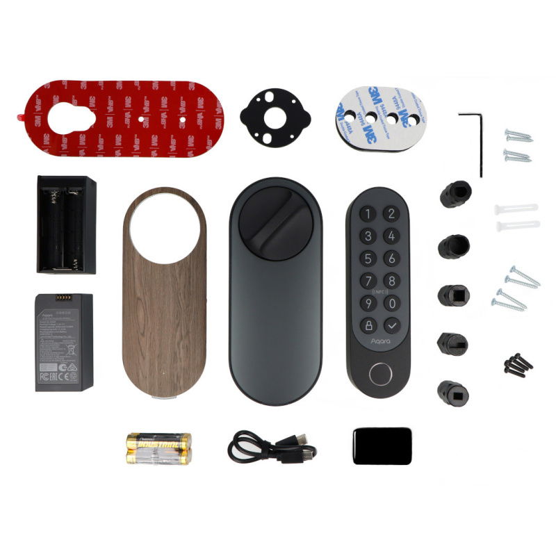 Aqara Smart Lock U200 Ultimate Kit czarny