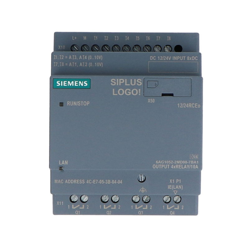 SIPLUS LOGO! 12/24RCEO based on 6ED1052-2MD08-0BA