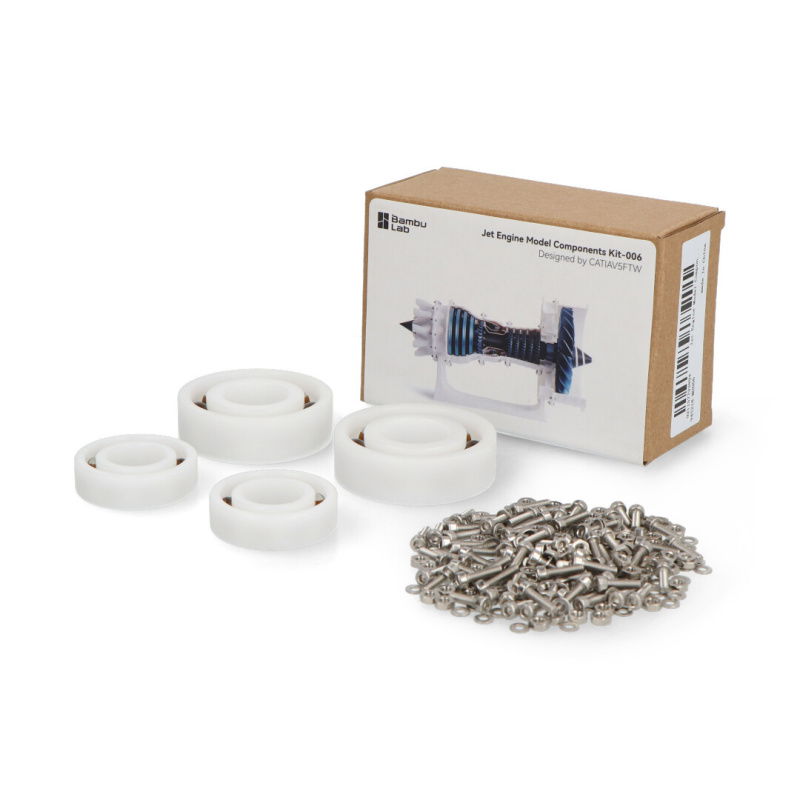 Jet Engine Model Components Kit-006