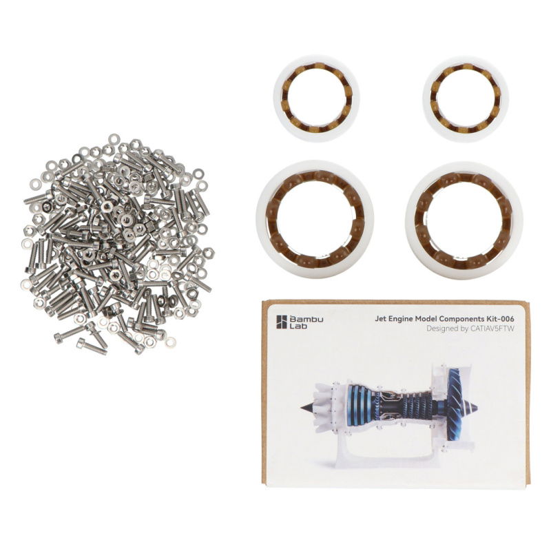 Jet Engine Model Components Kit-006