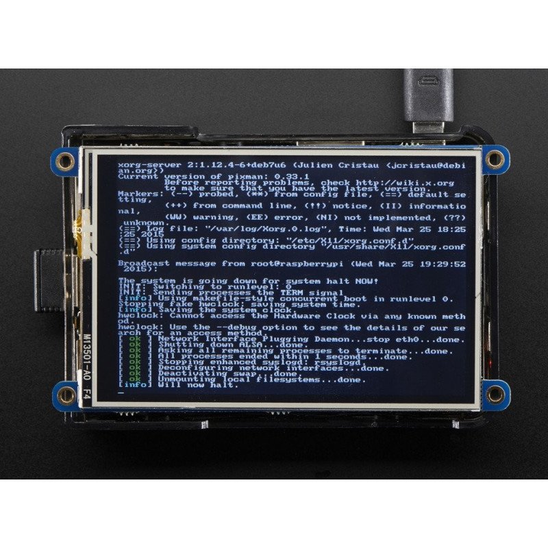 Komplex PiTFT Plus - 3,5 "kapacitní dotykový displej s rozlišením 480 x 320 pro Raspberry Pi 2 / A + / B +