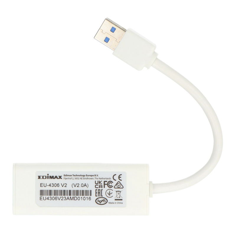 Adaptér USB 3.2 - Gigabit Ethernet - Edimax EU-4306 V2