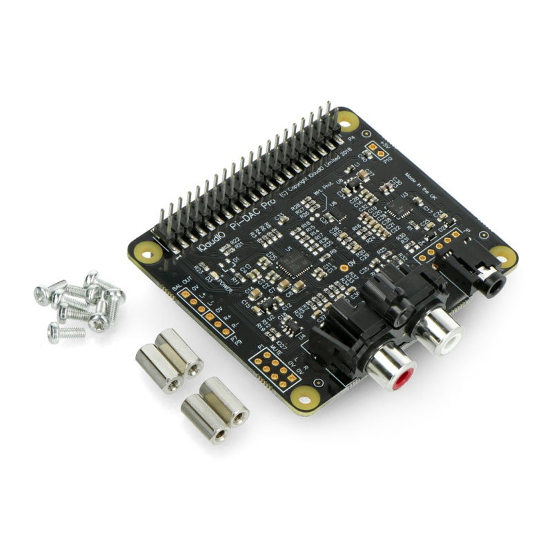 Raspberry Pi DAC Pro - zvuková karta pro Raspberry Pi 4B / 3B +