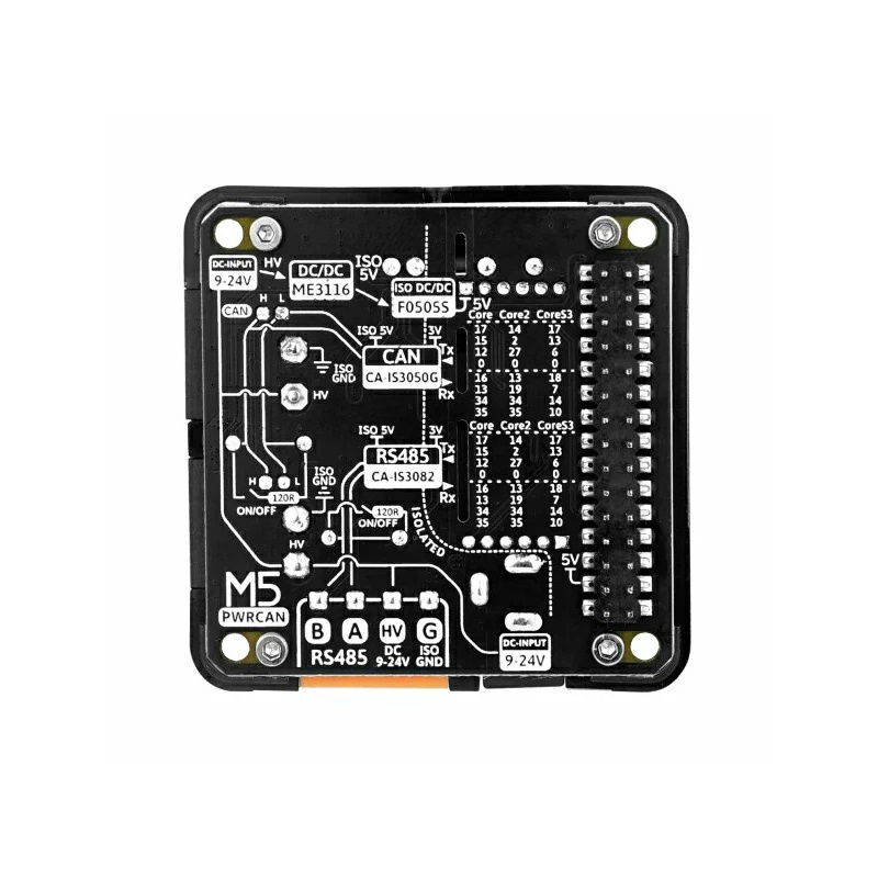 PWRCAN 13.2 Module w/ Isolated 2-Ch CAN & 1- Ch RS485