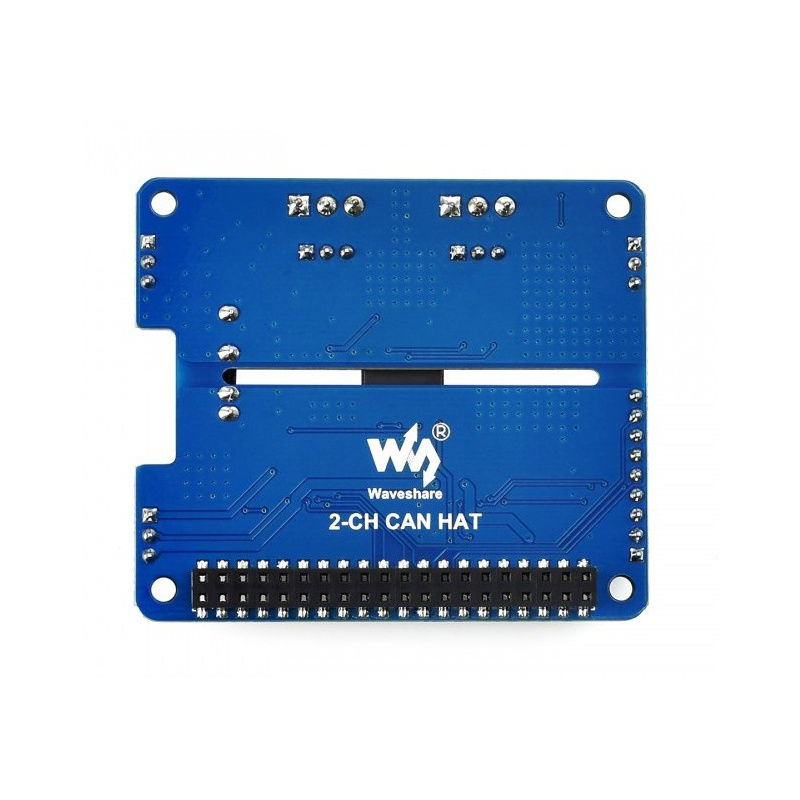 2-Channel Isolated CAN Expansion HAT for Raspberry Pi, Dual