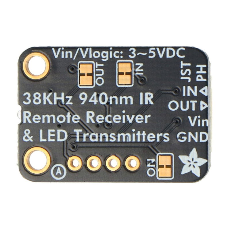 Adafruit Infrared IR Remote Transceiver - STEMMA JST PH 2mm -