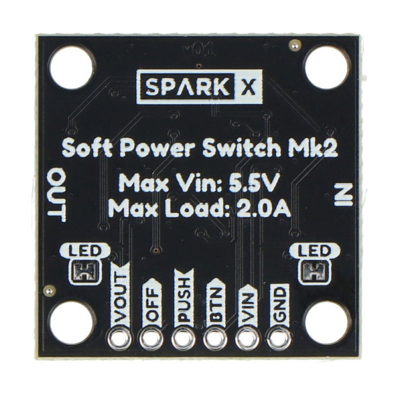 Soft Power Switch Mk2 - JST 2mm