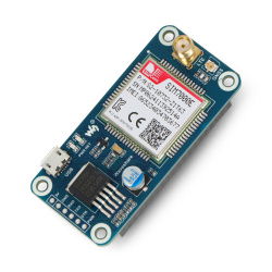 LTE GPS HAT - NB-IoT / LTE / GPRS / GPS SIM7000E - štít pro